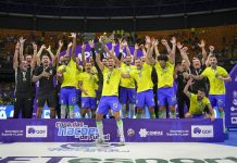 Brasil conquista a Copa das Nações de Futsal